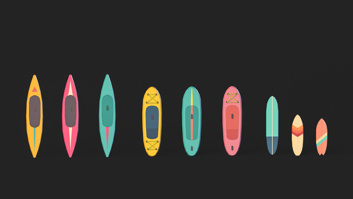 Stylized Watercraft_Pack 2