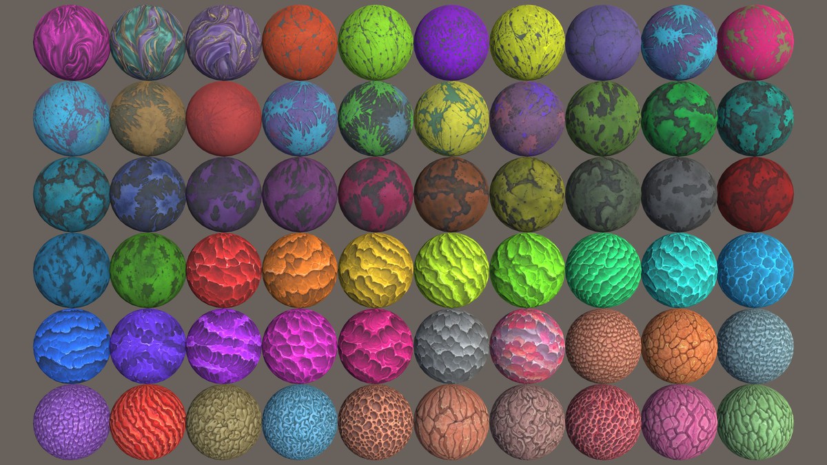 Stylized Textures - Pack Vol 18