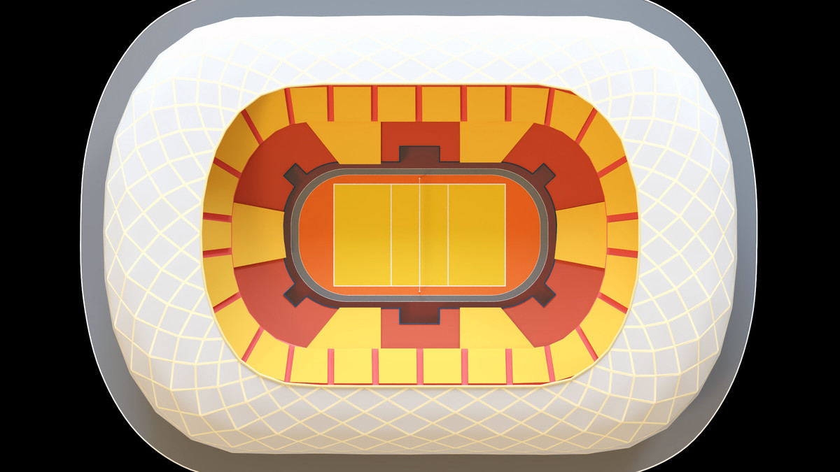 Stylised Sport Stadium Collection - 12 Low Poly Modular 3d Assets