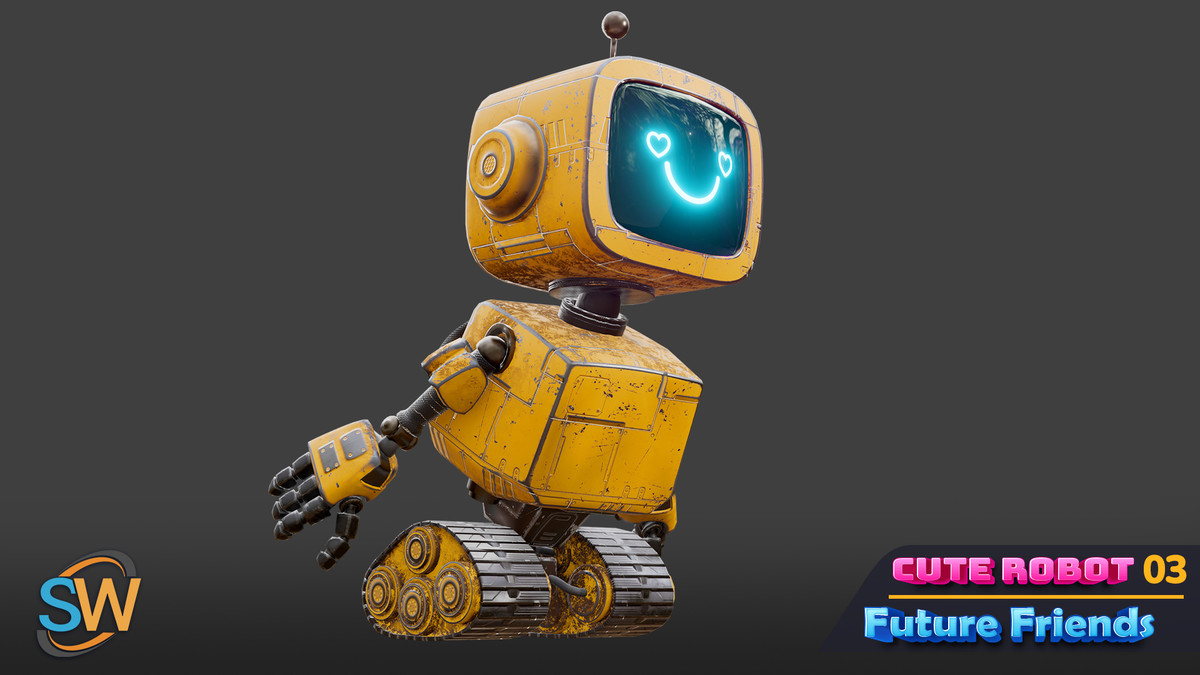 Cute Robot 03 - Future Friends