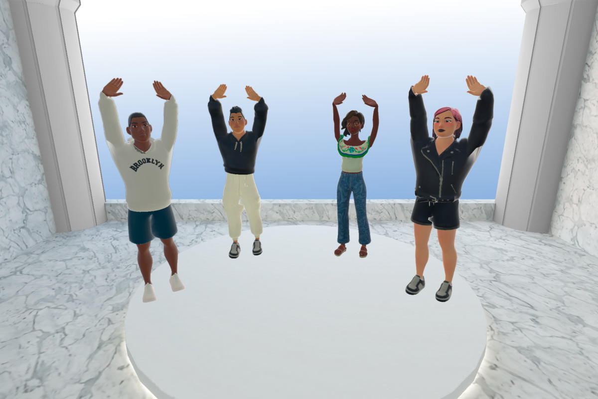 VR Multiplayer Fusion Template For Meta Avatars