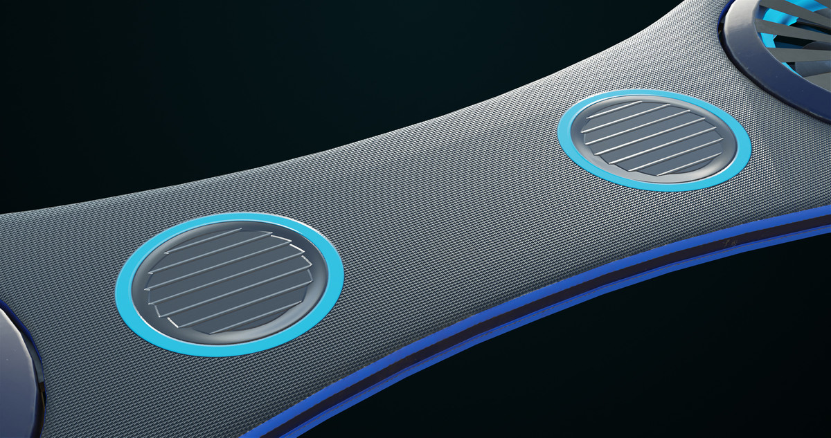 Sci Fi Hoverboard 3 URP HDRP Textures