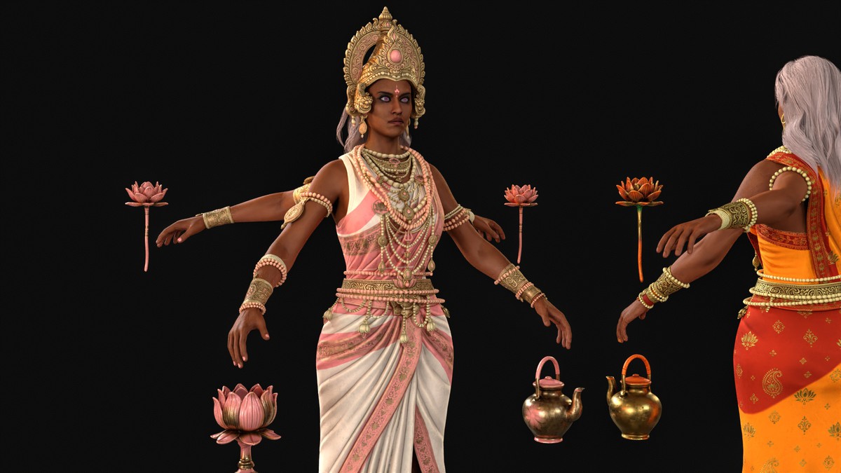 Indian Goddess Lakshmi