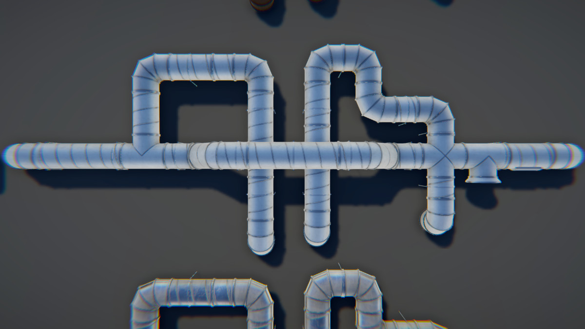 Modular Industrial Air Duct System