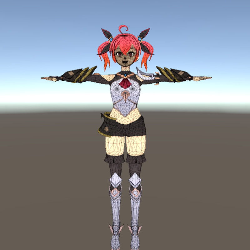 Anime Combat SpearGirl