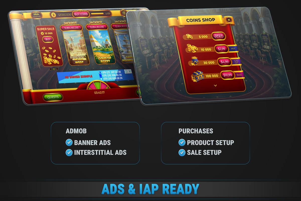 MK Slot Bundle • Ancient Civilizations Casino Template