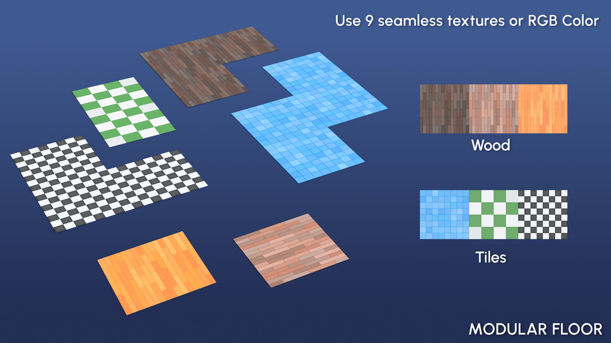 Cute Furniture Mini - Low Poly 3D Models Pack