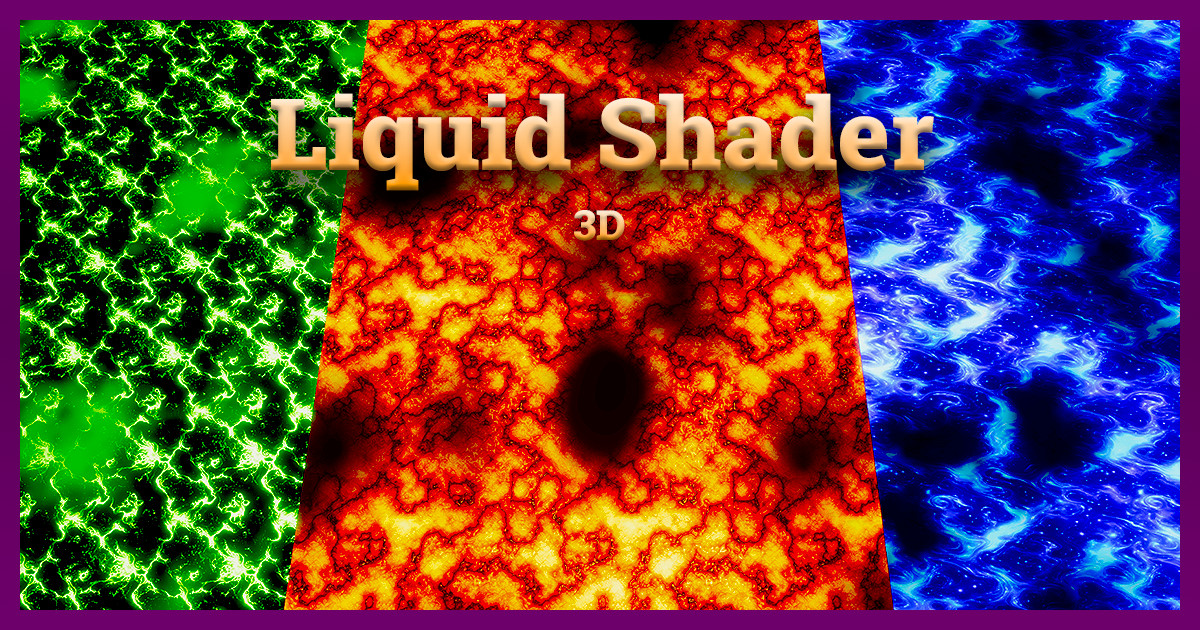 Liquid Shader for Splines (3D)