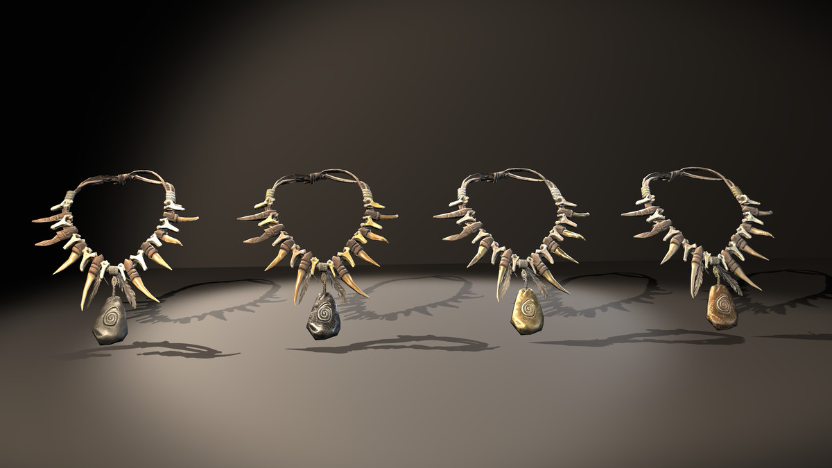 Fantasy Tribal Amulets Pack