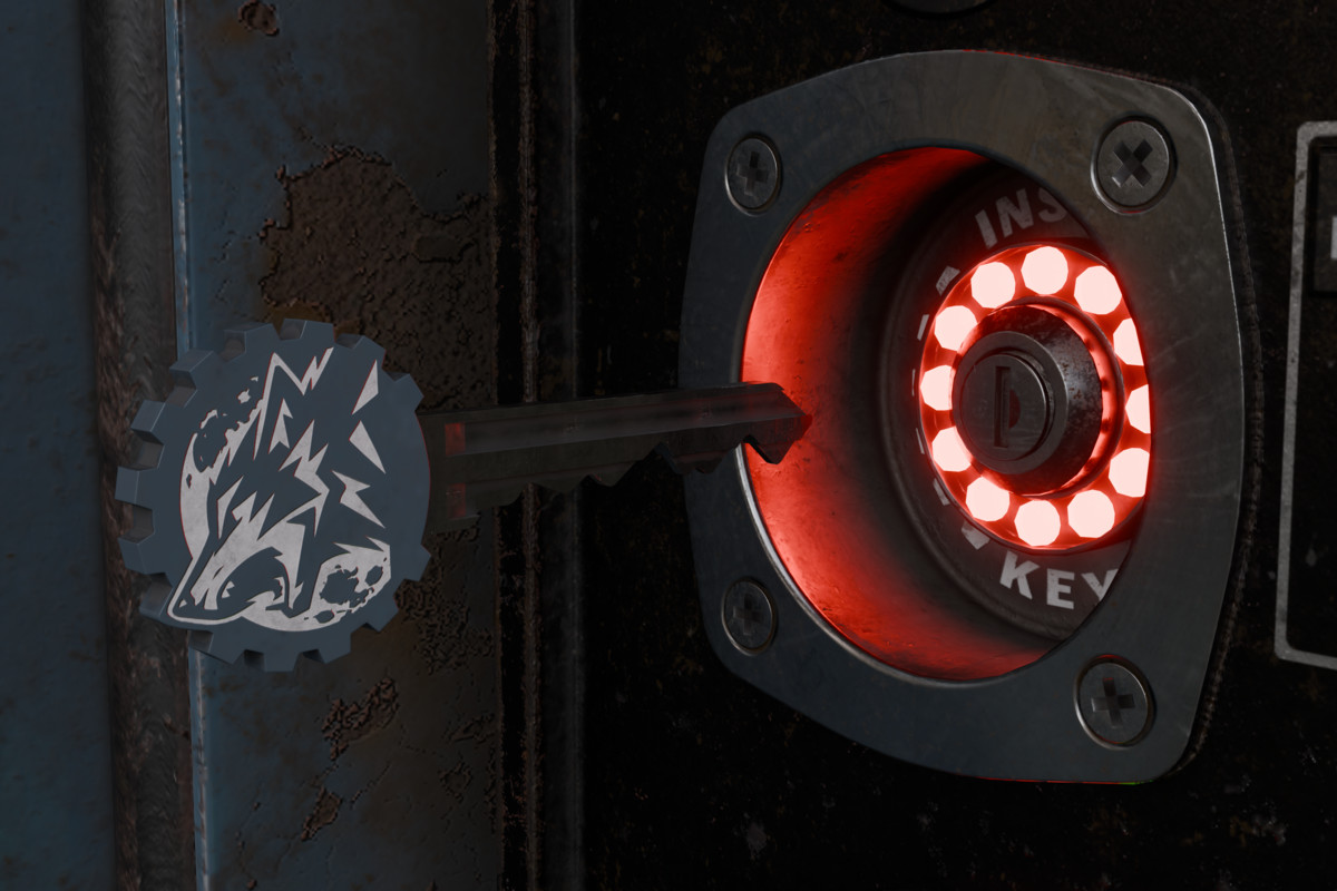 Diesel Generator (Interactive - Game ready)