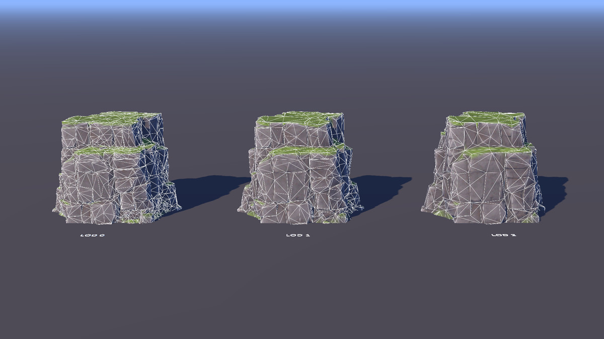 Stylized Nature - Blocky Cliffs