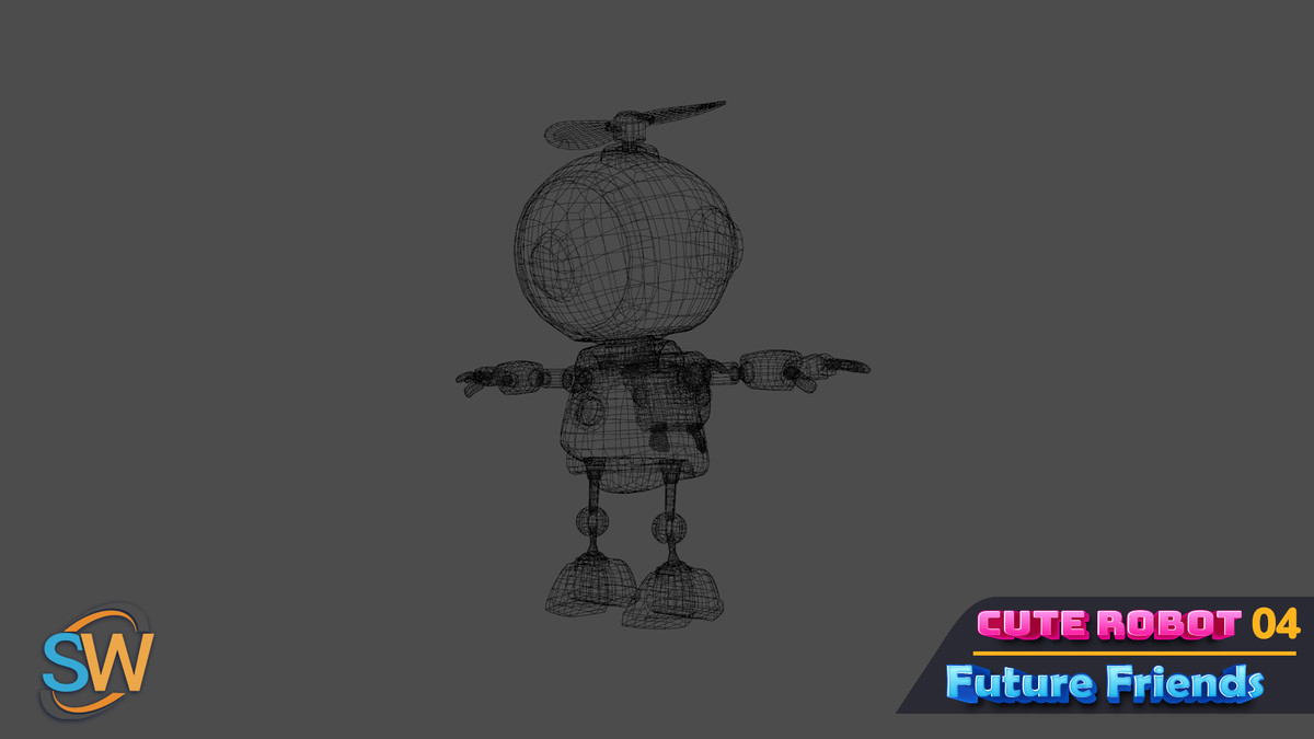 Cute Robot 04 - Future Friends