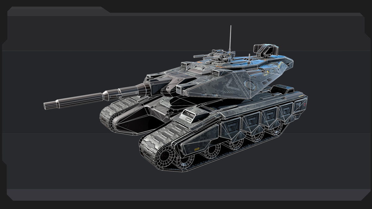 Tank 2d Rts RTS.29 - Medium Tank