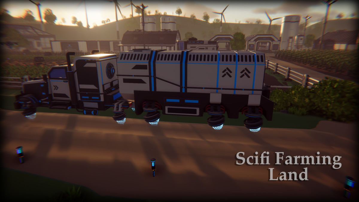 Scifi Farming Land - By Yorakeys