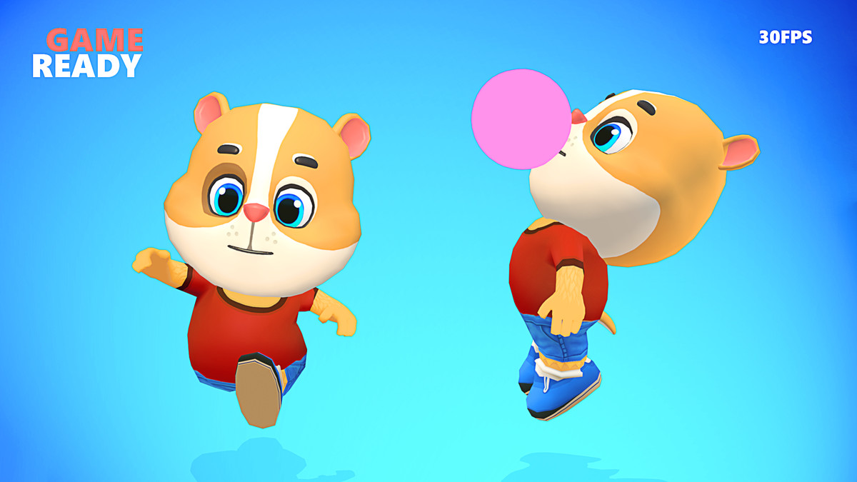 Hamster Guinea Pig Animated