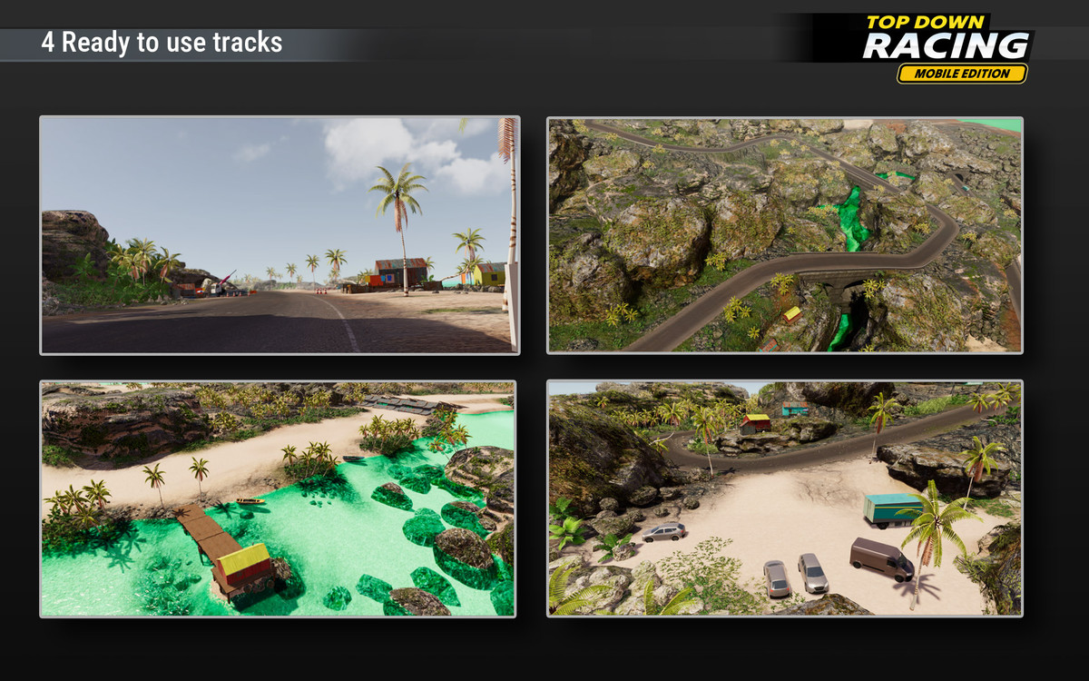 Top Down Car Racing - Mobile Edition