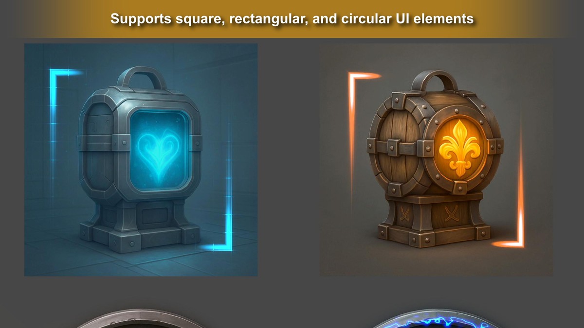UI Shader Effects - Edge Effects