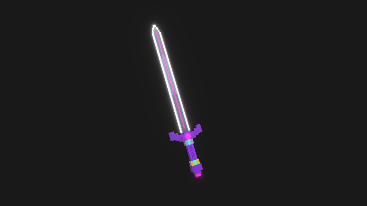 Stylized Voxel Medieval Weapons Pack