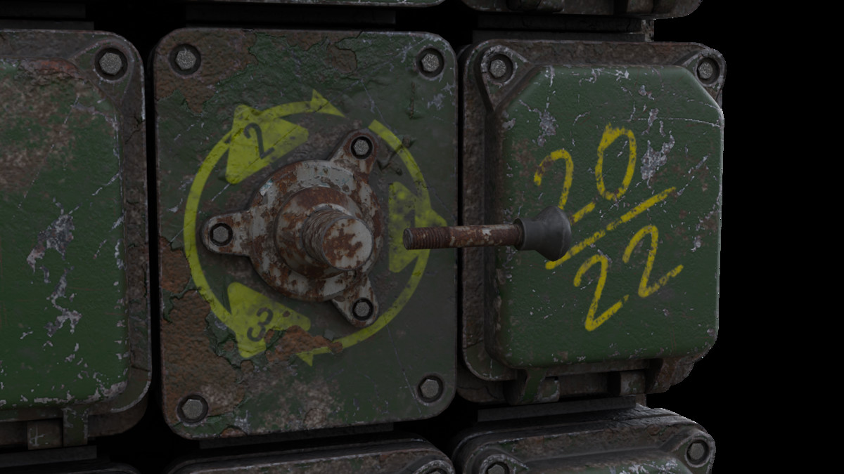 Electrical Panel Prop - Game Ready