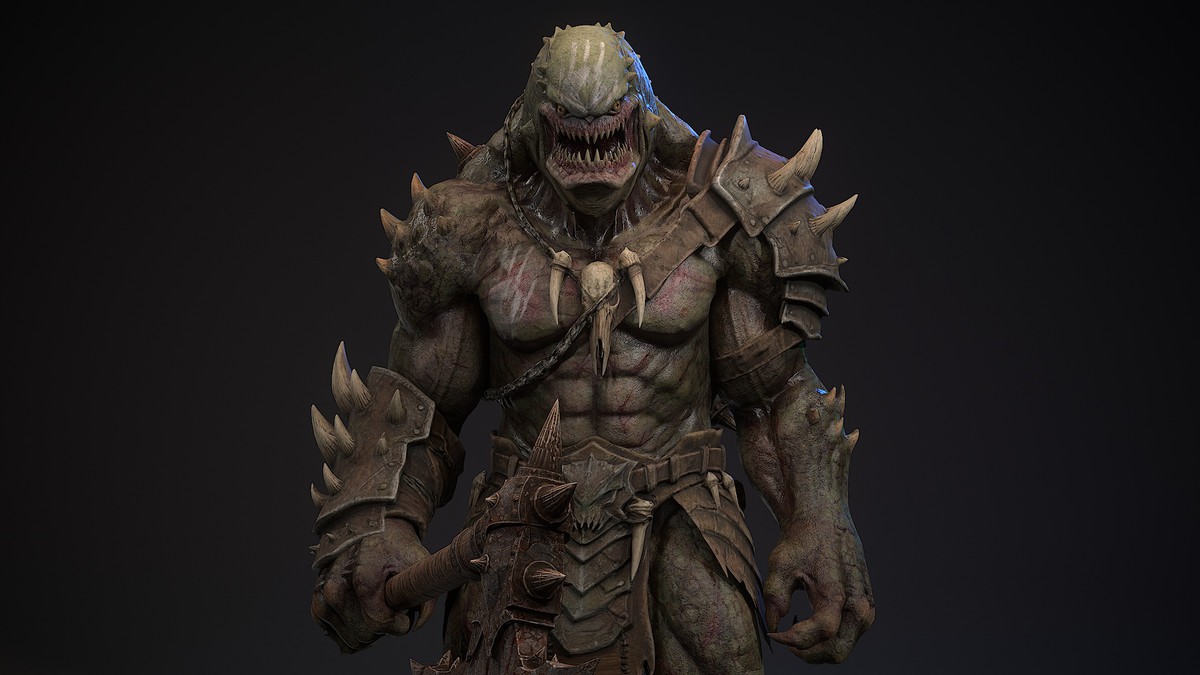 Brutal Warrior Monster