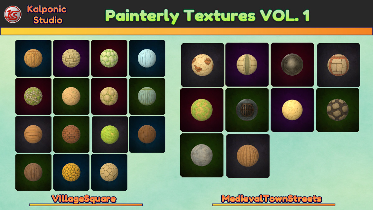 Painterly Textures Vol. 1
