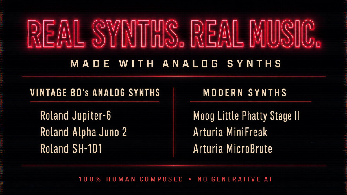 Stranger Synths - Retro Synthwave Horror Music