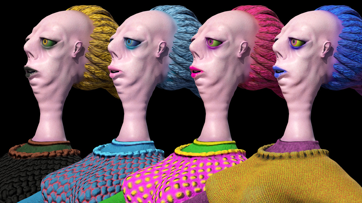 Funky Cartoon Woman – Dolores
