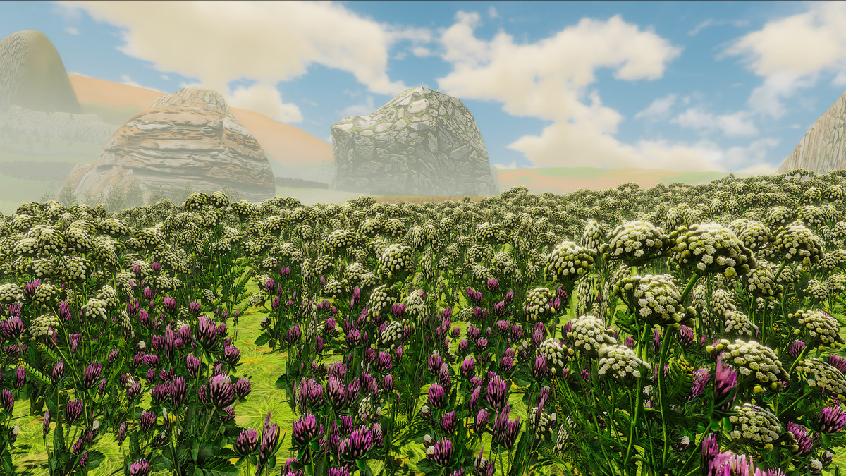Flora Grass & Flowers Terrain Detail Vegetation Green Pack