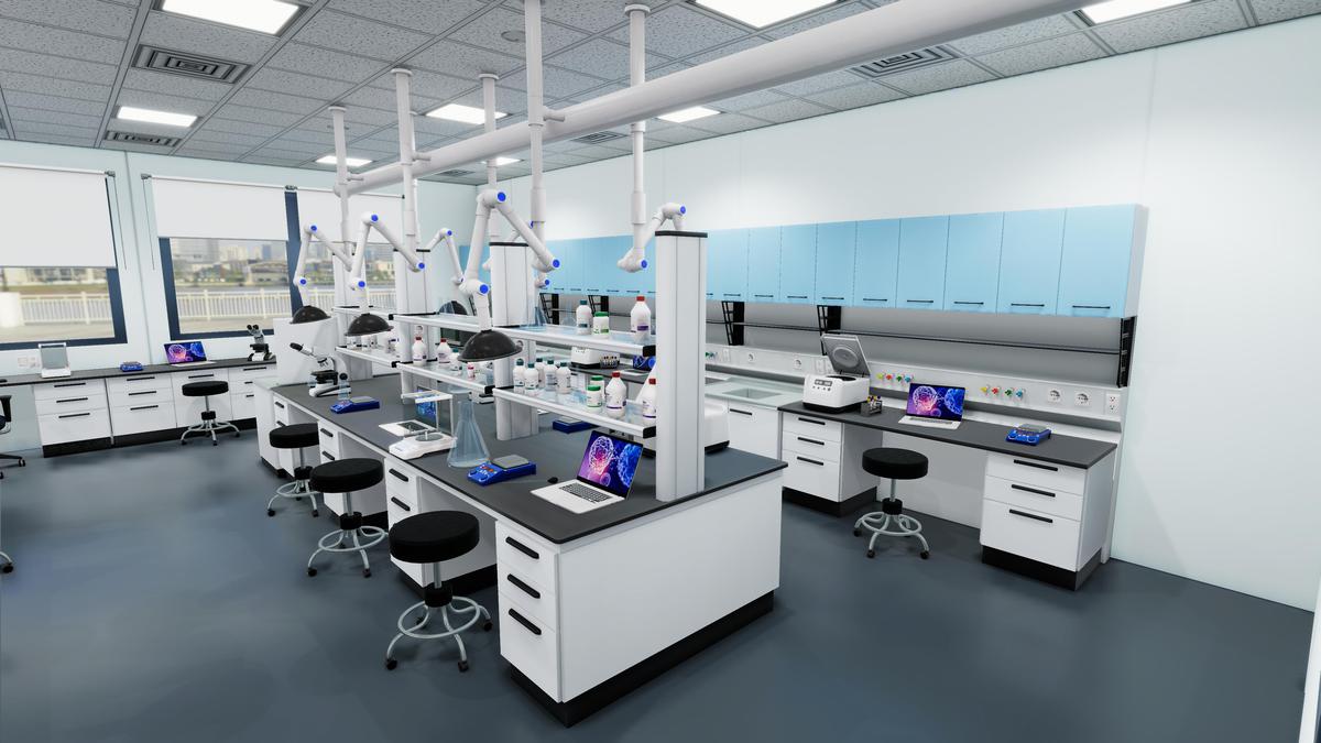 Modular Laboratory Interior