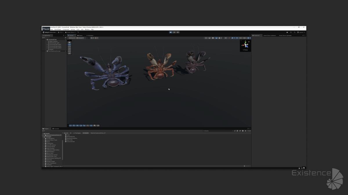 Crab - Coconut Crab - Mantis Shrimp - Sea Turtle - Nautilus - #70