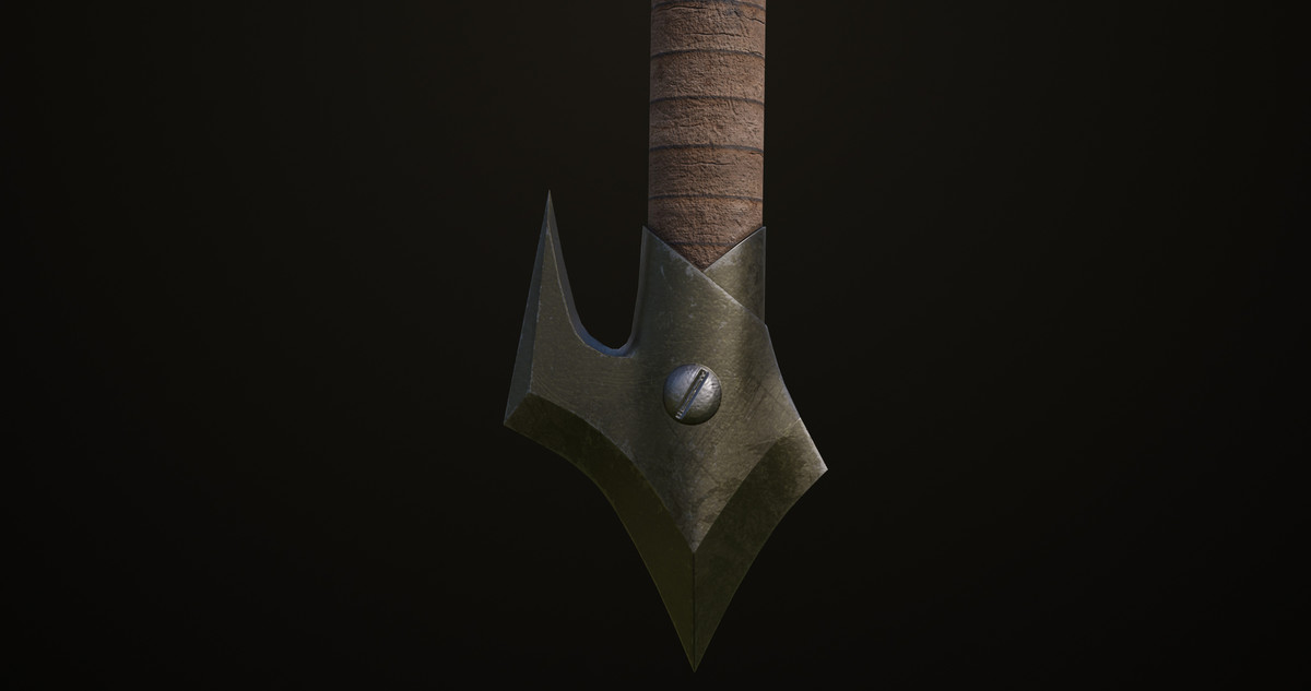 Battle Axe 13 URP HDRP Textures