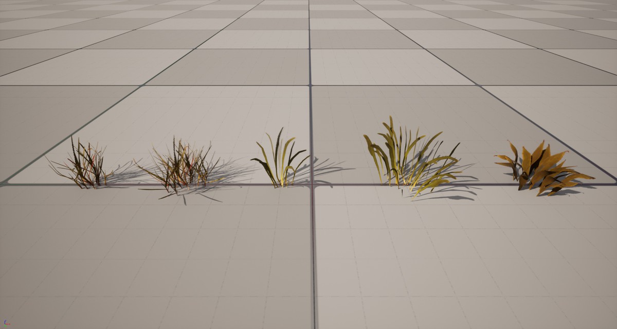 Realistic Meadow Grass Pack – Game Ready Foliage