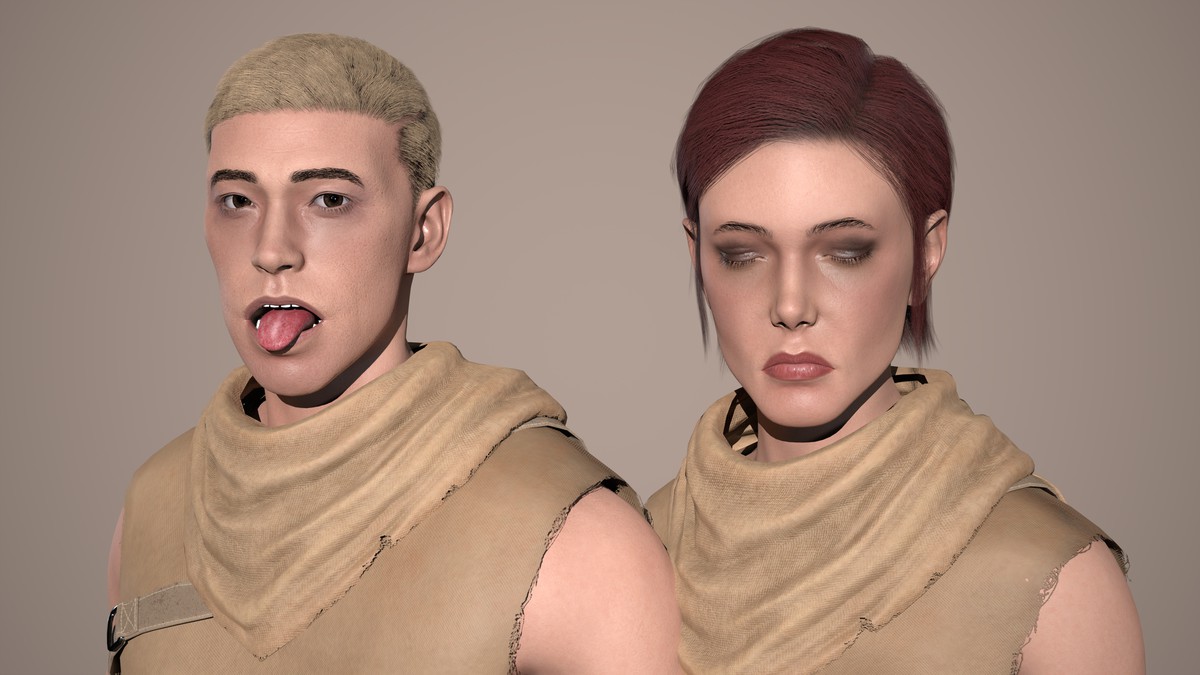 Desert Survivor Character Pack