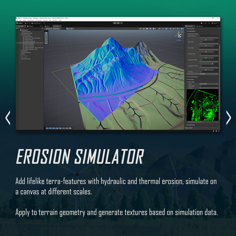 Polaris Summit - Low Poly Terrain Tool
