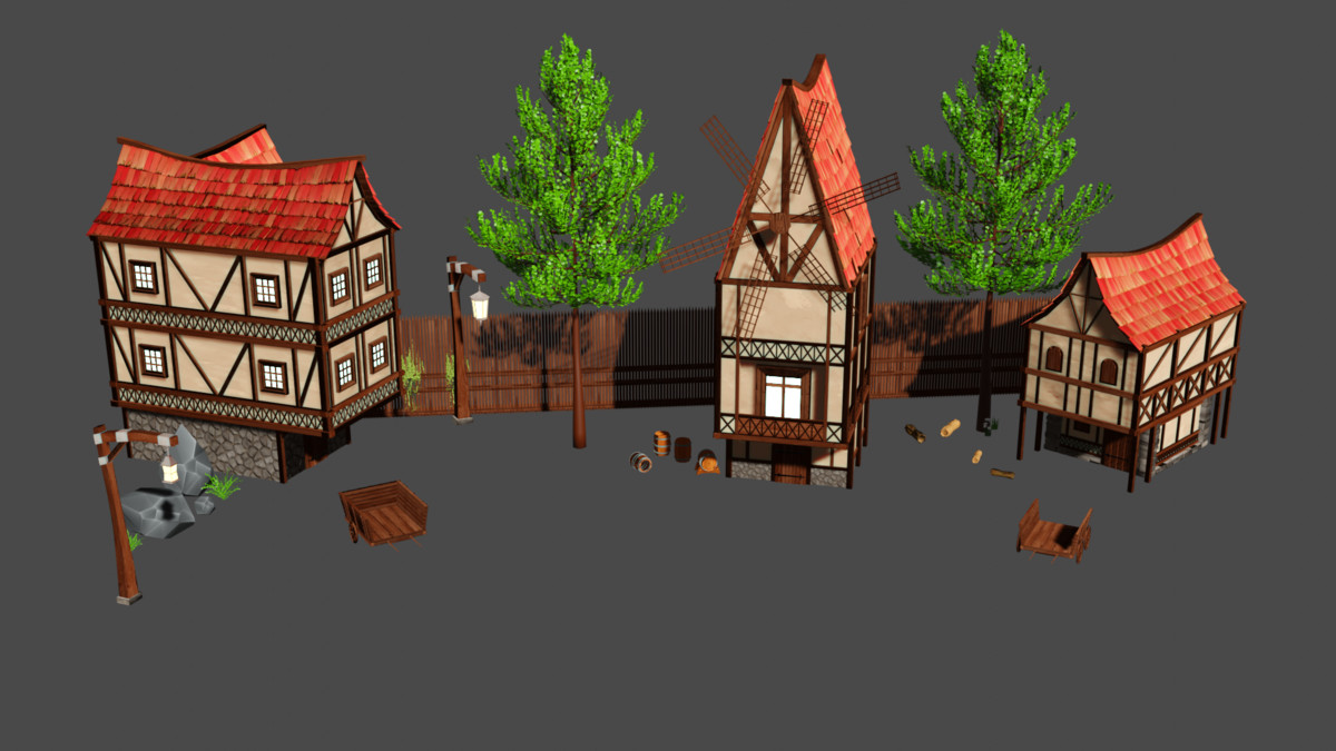 Stylized Houses