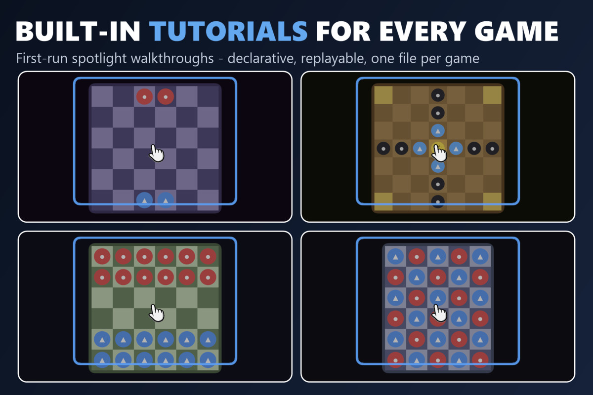 Mini Game Templates Board 3.0 - 10 Board Starters for Unity