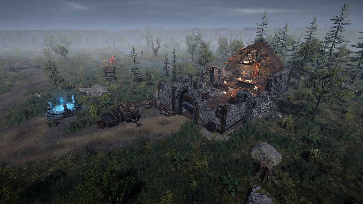 Dark Fantasy Bandit Camp & Wilderness