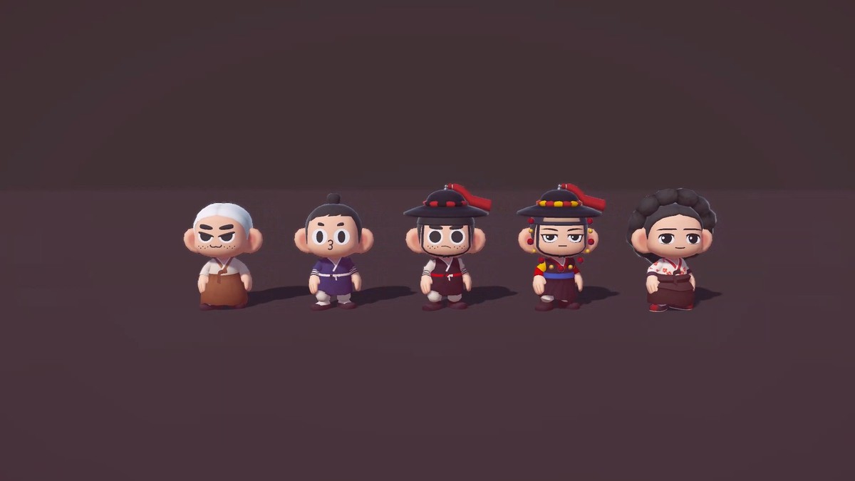 Stylized Little Korea -Joseon Dynasty