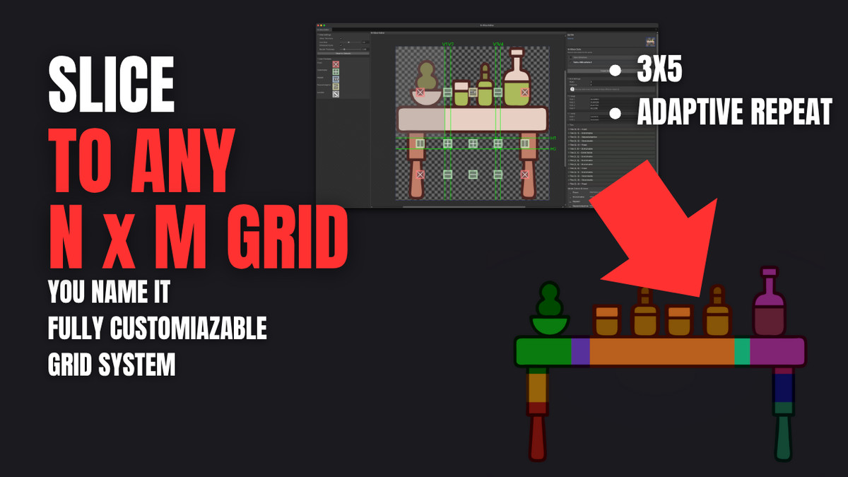 N-Slicer V3 | Next-Gen Sprite Slicing Beyond 9-Slice