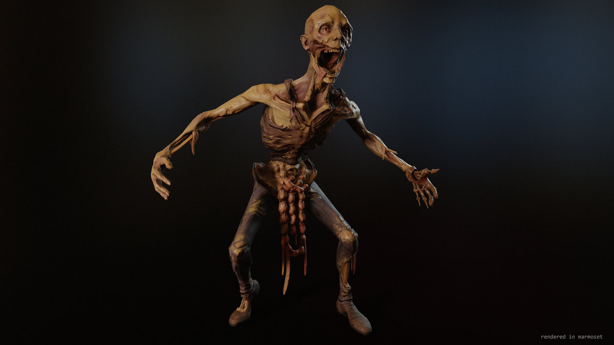 Zombie creepy