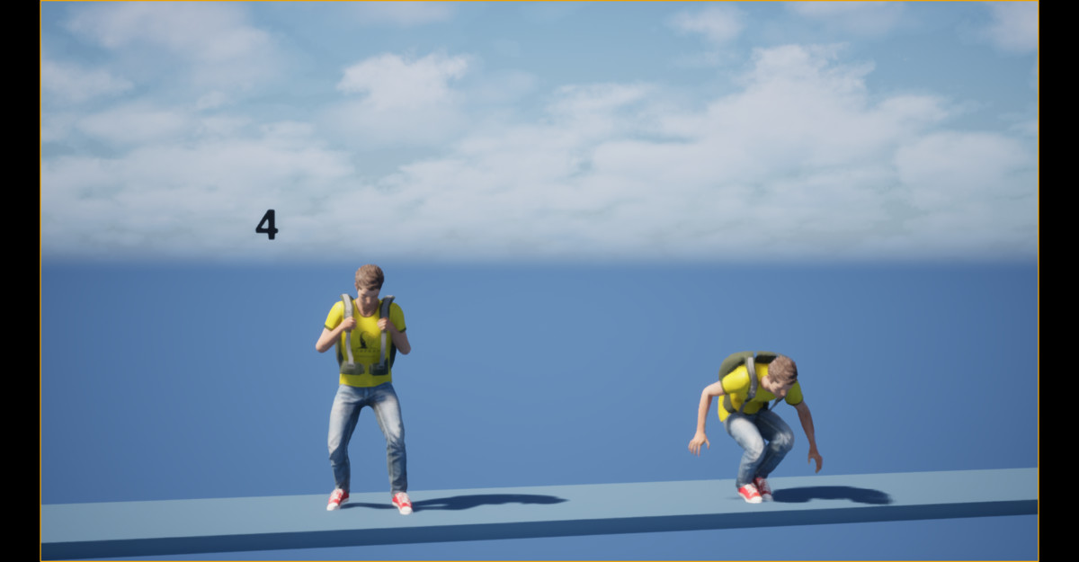 Parachute & Skydive Animation