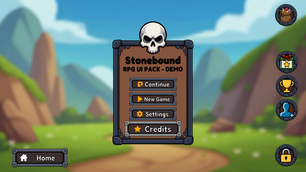 Stonebound RPG UI Pack