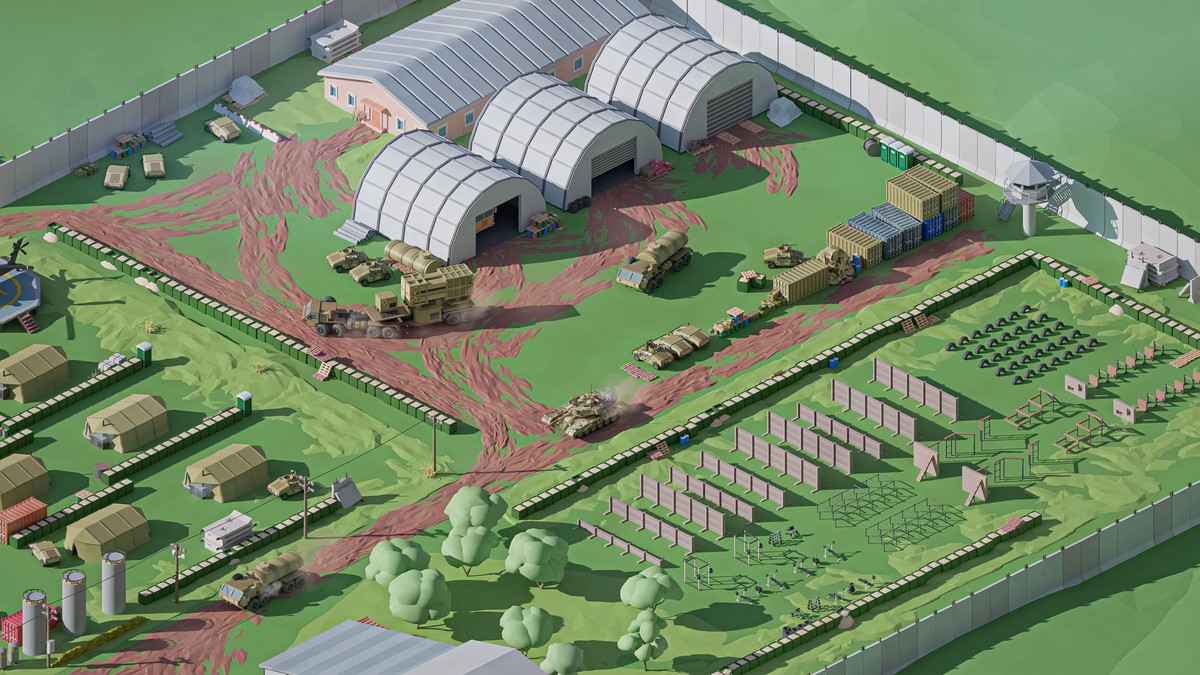 Military 2 - Low Poly 3D Models Pack