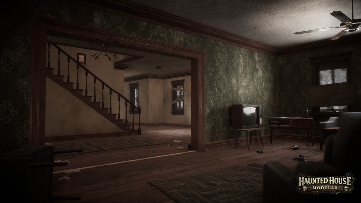 Modular Haunted House (Modular House, Haunted House, House, Home, Modular)