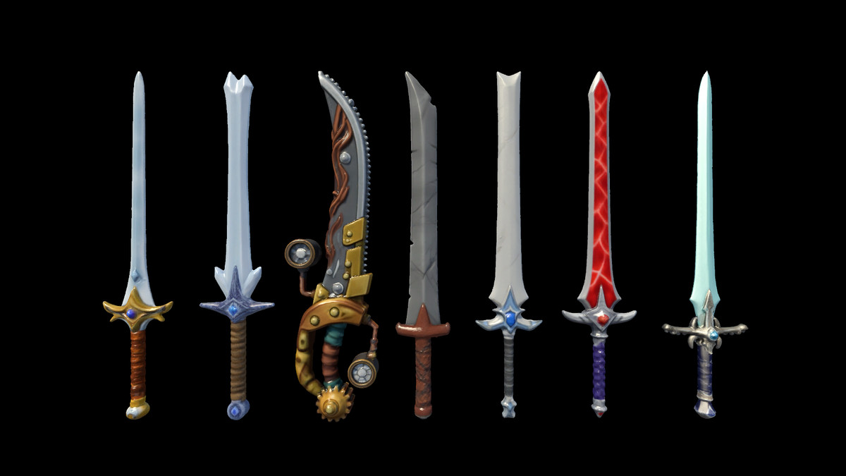 Stylized Sword - PBR Textures