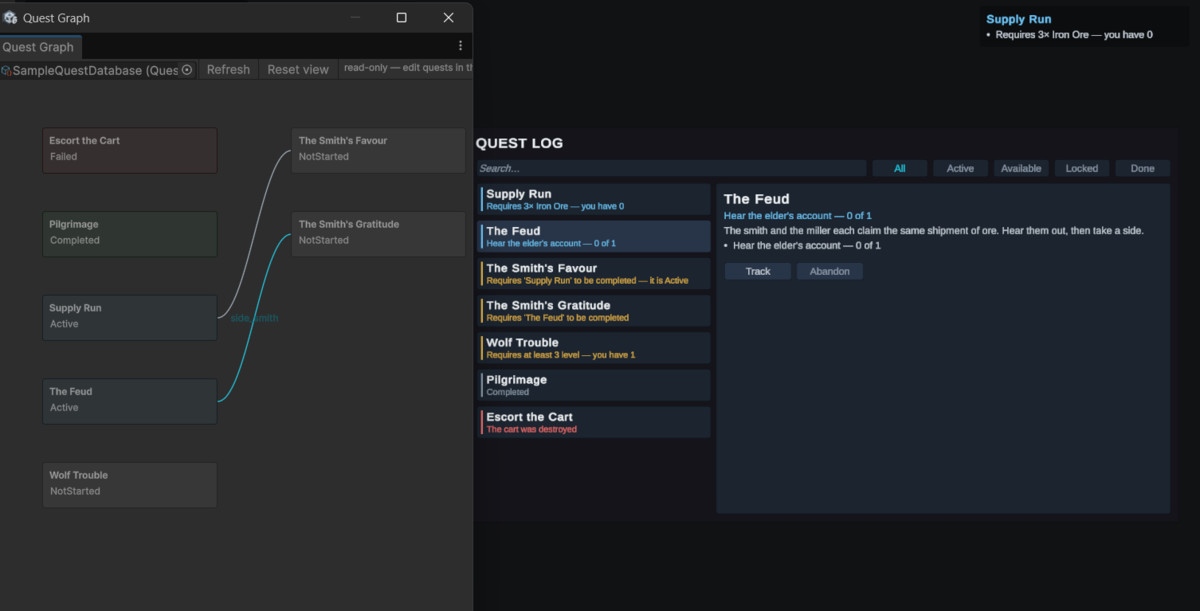 Smart Quest System
