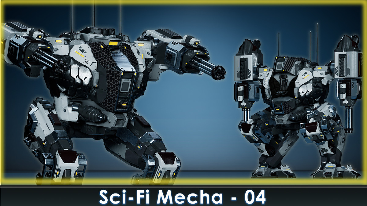 Sci-Fi Mecha Pack