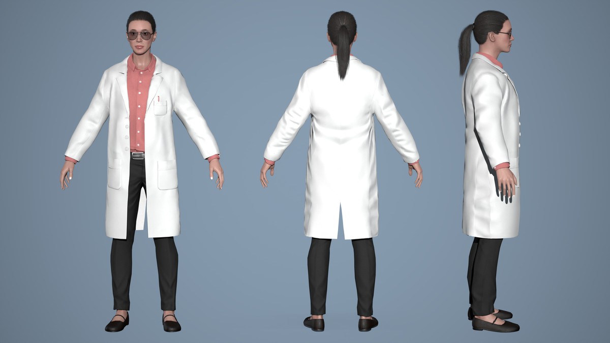 Scientist Character Pack