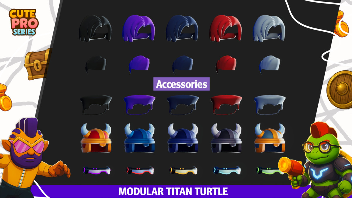 Titan Turtle Modular Pack Cute Pro Series
