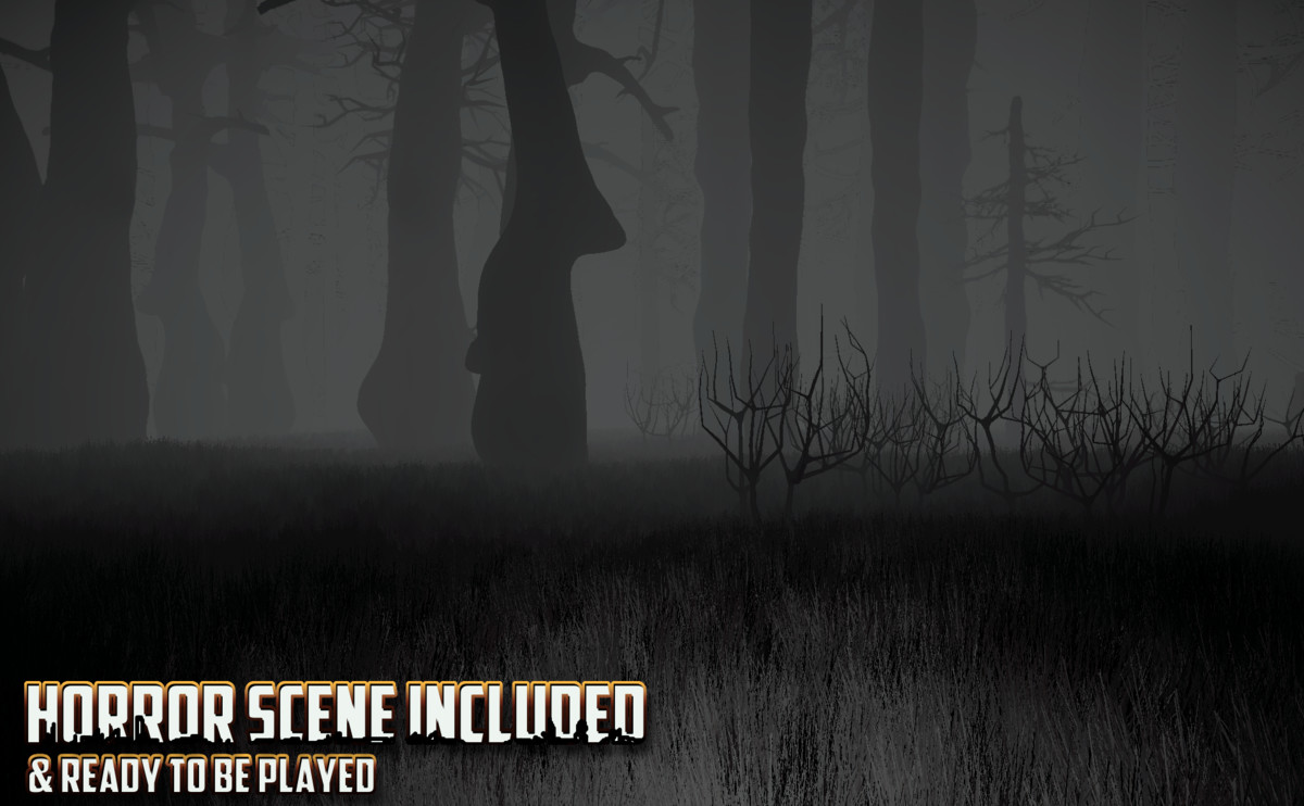 Stylized Spooky Forest - Pro Nature Biome